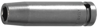Apex Tool Group 1/2" Dr. Deep Sockets, 28816, 1/2 in Drive, 1 1/8 in, 6 Points, 5336