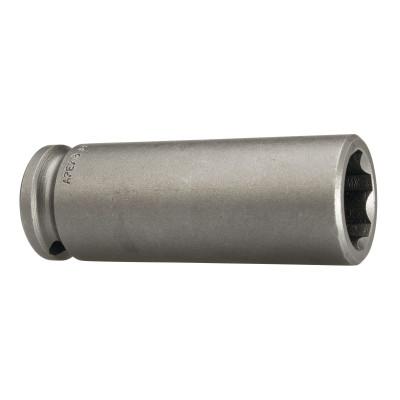 Apex Tool Group Female Square Drive Sockets, 5/8 in Drive, 18 mm Opening, SF-18MM36
