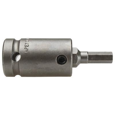 Apex Tool Group Socket Head w/Hex Bits, 12749, 1/2 in Drive,  6 Points, SZ-26