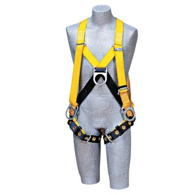 Capital Safety Delta Step In Style Harnesses, Back, Front & Side D-Rings, X-Large, 1102878