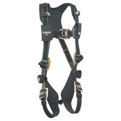 Capital Safety ExoFit NEX Arc Flash Harness w/ PVC Coated Aluminum D-Rings, Back D-Ring, Small, 70007411351