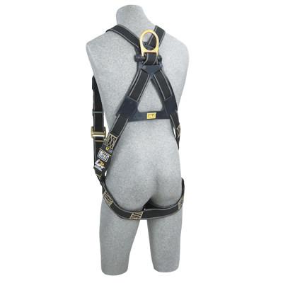 Capital Safety Delta Vest Style Welder's Harnesses, Back D-Ring, Pass Thru Buckles, X-Large, 70007411641