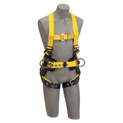 Capital Safety Delta Construction Style Positioning/Climbing Harnesses, Front & Back D-Rings,XL, 70007413803