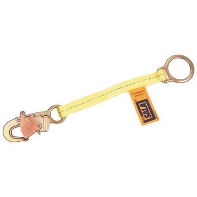 3M™ D-Ring Extension Harness Accessories, 1.5 ft, Snap Hook Connection, 1 Leg, 1231117