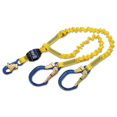 3M™ EZ-Stop 100 Tie-Off Shock Absorbing Lanyards, 6 ft, Elastic, 310 lb, 1246193