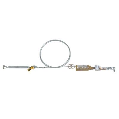 Capital Safety Sayfline Cable Horizontal Lifeline Systems, 100ft, Tensioner and Energy Absorber, 70007487112