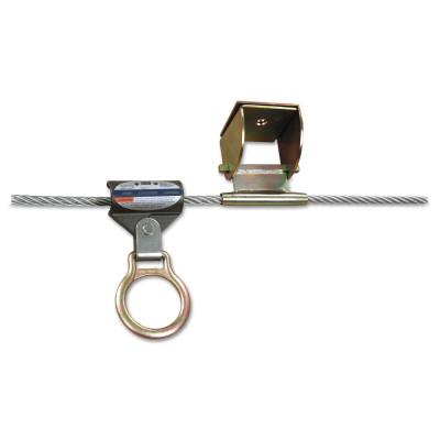 Capital Safety Sayfline Permanent Multi-Span Horizontal Lifeline Systems, 140 ft, with Bracket, 70007487971