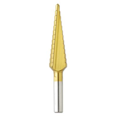 Bosch Tool Corporation Titanium Coated Step Drill Bits, 1/8 in - 1/2 in, 13 Steps, SDT1