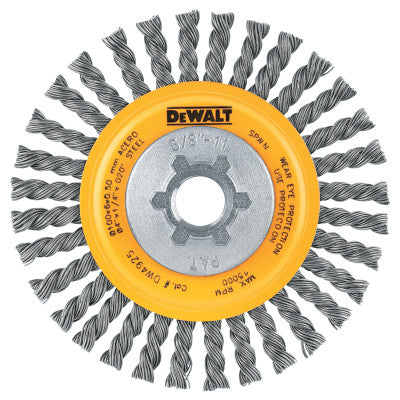 DeWalt® Stringer Wire Wheels, 4 in, 5/8 - 11, 20,000 rpm, DW4925