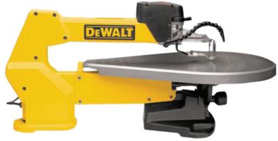 DeWalt® Heavy-Duty 20" Variable-Speed Scroll Saw, DW788