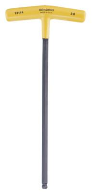 Bondhus?? Balldriver T-Handle Hex Keys, 5/32 in, 9.1 in Long, 13109