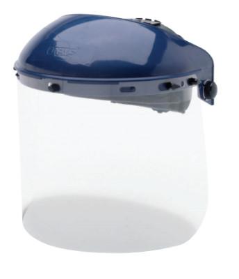 MCR Safety Ratchet Take-Up Headgear, Blue, Ratchet Take Up, 103