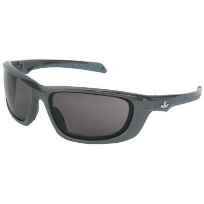 MCR Safety USS Defense Safety Glasses, Gray Lens, MAX3 Hard Coat, Gunmetal Frame, UD112P