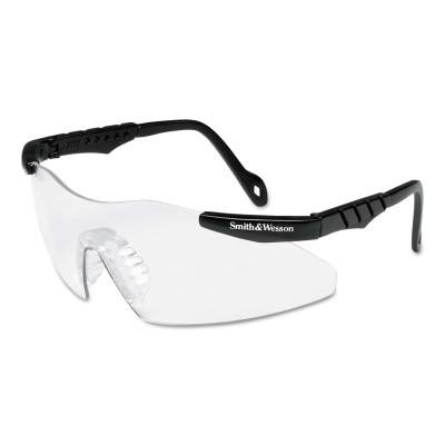 Kimberly-Clark Professional Magnum Mini Safety Eyewear, Clear Polycarbonate Anti-Scratch Lenses, Black Frame, 19822