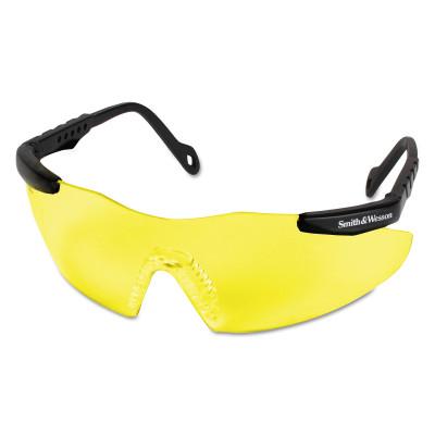 Kimberly-Clark Professional Magnum Mini Safety Eyewear, Amber Polycarbonate Anti-Scratch Lenses, Black Frame, 19828