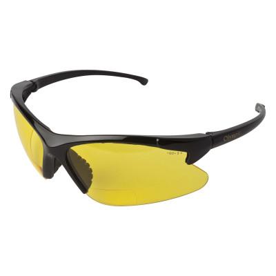 Kimberly-Clark Professional Jackson Safety 30-06 RX Readers Safety Glasses, Amber Lens, Nylon, 2 Diopter, 19894