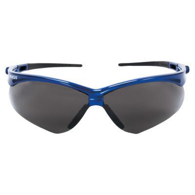 Kimberly-Clark Professional V30 Nemesis Safety Glasses, Smoke, Polycarbonate, Anti-Fog, Metalic Blue, 47387