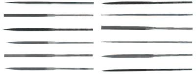 Apex Tool Group 4" RHN-0 FLAT NEEDLE FILE, 37109