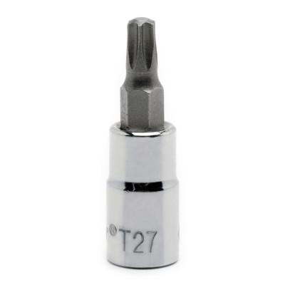 Apex Tool Group Torx Bit Sockets, 1/4 in Dr, T- 15 Opening, CDTS1N