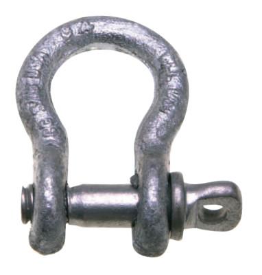 Apex Tool Group 419 Series Anchor Shackles, 1 3/4 in Bail Size, 25 Tons, Screw Pin Shackle, 5412835