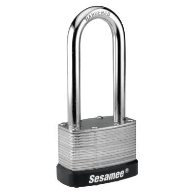 CCLâ„¢ Sesamee  Keyless Padlock, 5/16 in Diameter, 2-1/4 in L x 1 in W, Brass, 437