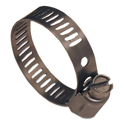 Dixon Valve MAH Series Miniature Worm Gear Clamps,7/16-25/32" Hose OD, Stnls Steel 300,10/Bx, MAH6