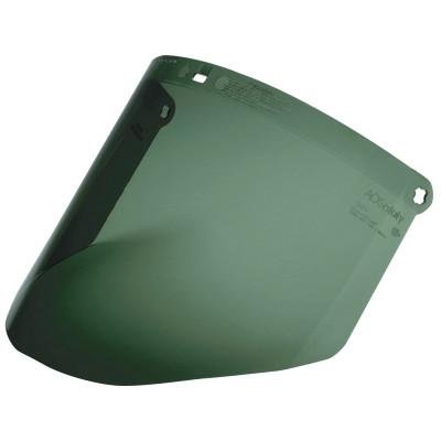 3Mâ„¢ Dark Green Polycarbonate Faceshield WP96, Molded, 82702-00000