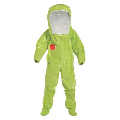 DuPont™ Tychem TK Encapsulated Level B Coverall, High Visibility Lime Yellow, X-Large, TK527TLYXL000100
