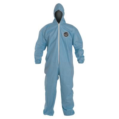 DuPont™ ProShield 6 SFR Coveralls with Attached Hood, Blue, X-Large, TM127S-XL