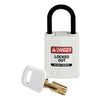 BradyÂ® SafeKey Compact Nylon Lockout Padlocks, CPT-GRN-25PL-KD