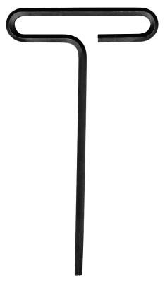 Eklind?? Tool Individual Standard Grip Hex T-Keys, 4 mm, 6 in Long, Black Oxide, 34640