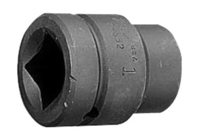 Martin Tools Dr. Standard Impact Sockets, 1 in Drive, 3 1/8 in, 6 Points, 76100
