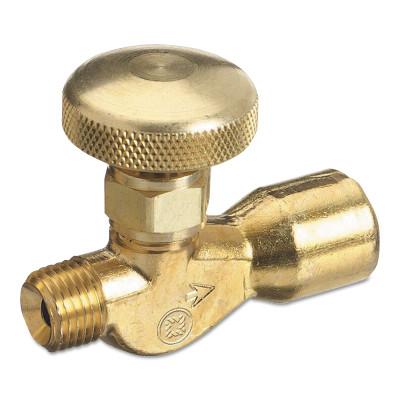 Western Enterprises Non-Corrosive Gas Flow Valve, 200 psig, Brass, Inert Gas, 5/8 - 18, 215-FR