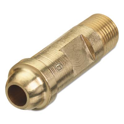 Western Enterprises Spiral & NPT Hose Nipples, 200 PSIG, Brass, 1/2 in (NPT), D-20