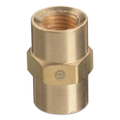 Western Enterprises Pipe Thread Couplings, Adapter, 3,000 PSIG, Brass, 1/8 in (NPT), BF-2HP