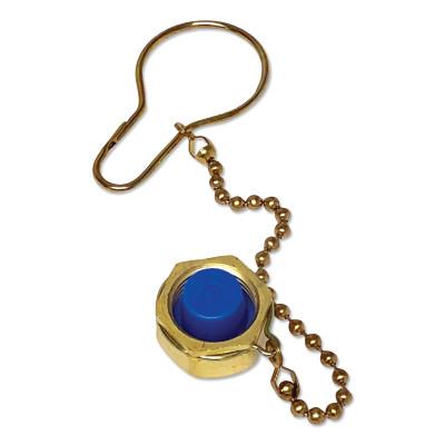Western Enterprises Manifold One-Piece Dust Cap Assemblies, Cap, Brass, Oxygen, CGA-540, RH, DC-540