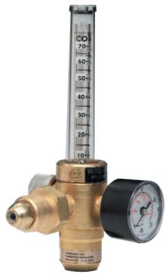 Western Enterprises REF Series Flowmeter Regulator, Argon, CGA 580, 3,000 psi Inlet, REF-3-PGD
