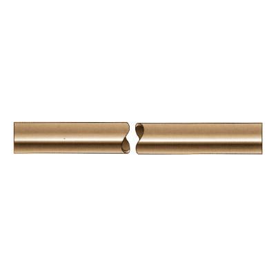 Western Enterprises Threaded Pipe Nipples, Nipple, 3,000 PSIG, Brass Alloy 360, 2 in, 1/2 in (NPT), WHF-3-2