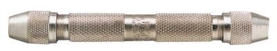 General Tools Double End Pin Vises, 1/8 in Max Pipe Cap, Nickel-Plated, 90