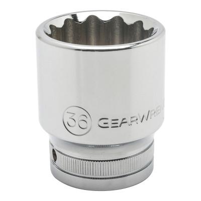 Apex Tool Group 3/4 in Drive Standard Sockets, 58 mm, 12 Points, 82482