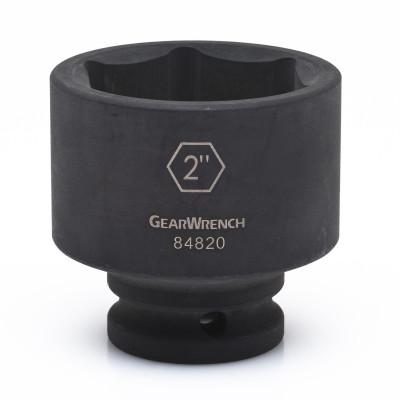 Apex Tool Group Surface Drive 6 Point Standard Impact SAE Sockets, 3/4 in Dr, 1 1/16 in Opening, 84805