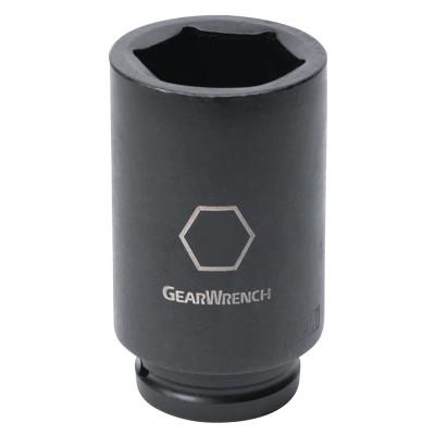 Apex Tool Group 3/4 in Drive Deep Impact Sockets, 1.732 in, 6 Point, 84869