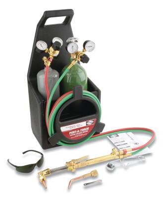 Harris Product Group V-SeriesÂ® Port-A-TorchÂ® Deluxe Medium-Duty Outfit Kits with Cylinders, 4403214