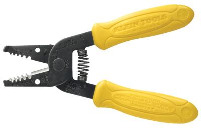Klein Tools Standard Wire Stripper/Cutter, 6.25 in L, 10 AWG to 18 AWG Solid, Yellow Textured Handle, 11045