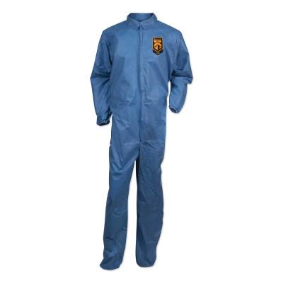 Kimberly-Clark Professional KLEENGUARD A20 Breathable Particle Protection Coveralls, Blue, 4XL,Zip, 58507