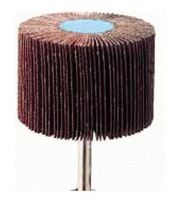 Pferd Standard Mounted Flap Wheels, 3/4 in x 3/8 in, 60 Grit, 25,000 rpm, 45160