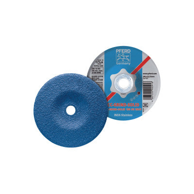 Pferd CC Grind Solid Stainless-Steel (INOX) Grinding Wheel, 4-1/2 x 7/8, 61215
