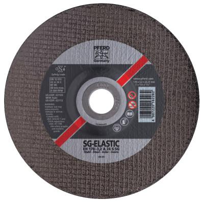 Pferd Depressed Center Cut-Off Wheel, 5 in Dia, 3/32 in Thick, 46 Grit, Alum Oxide, 63105