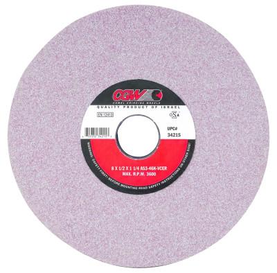 CGW Abrasives Tool & Cutter Wheels, Ceramic, Type 1, 7 X 1/2, 1 1/4" Arbor, 46, I, 34209