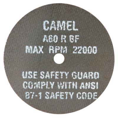 CGW Abrasives Type 1 Cut-Off Wheel, 4 in Dia, 1/32 in Thick, 3/8 in Arbor, 60 Grit, 35507